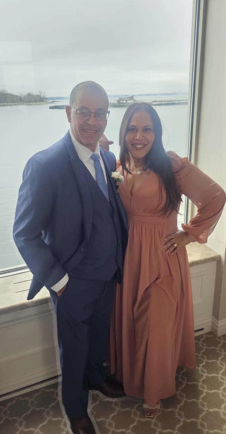 Natalie Nieves and Miguel Elias Gomez Garcia — Founder and Co-Founder of Nieves Wings of Hope Foundation